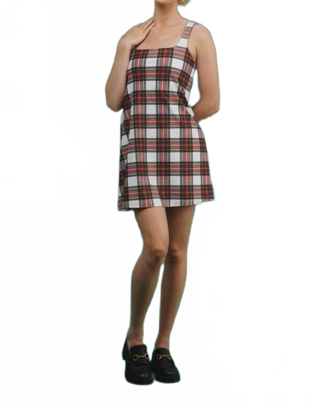 NEW SMITH & QUINN carol dress in winter tartan